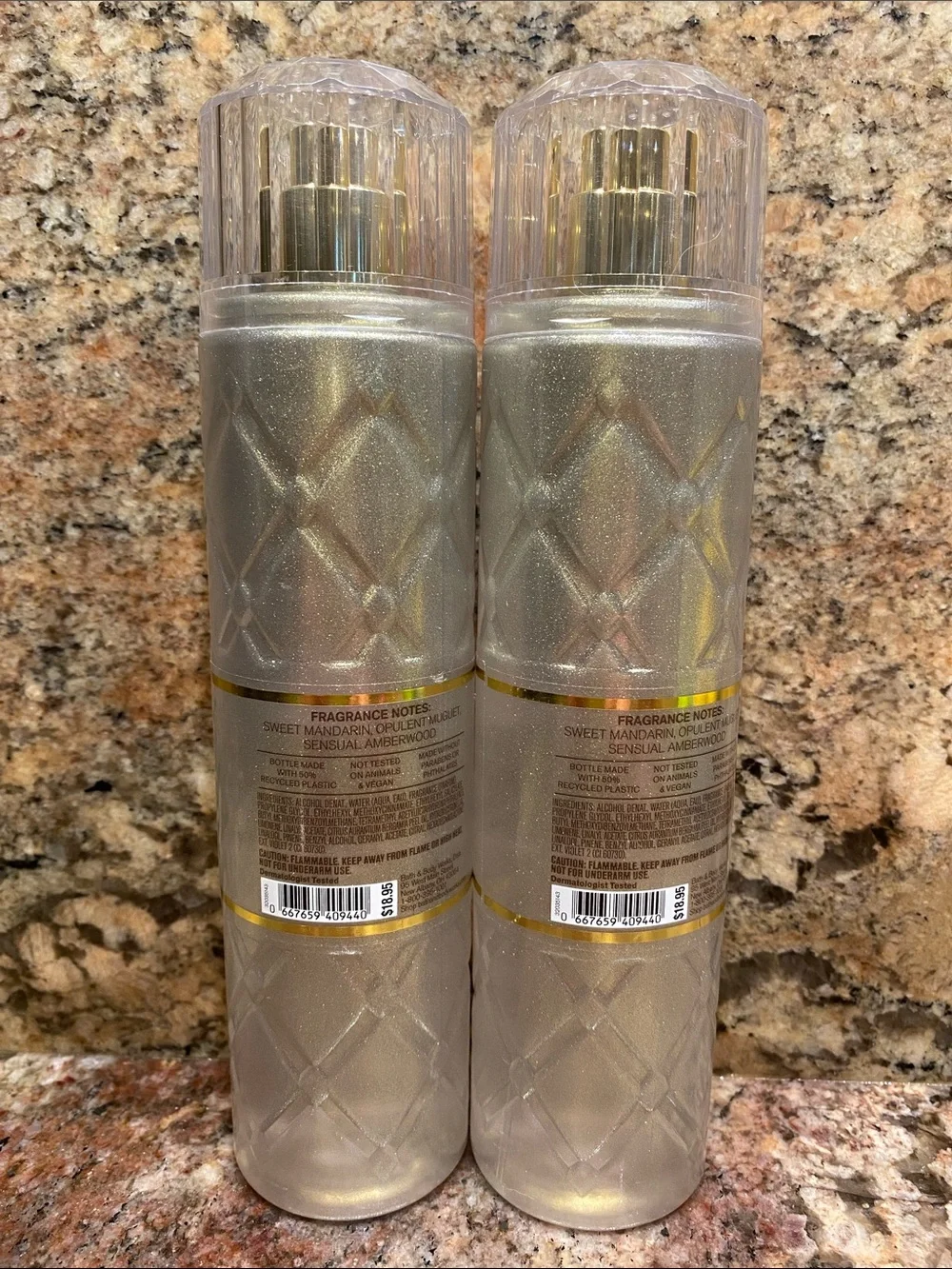 2) - “INFINITE RADIANCE” Fine Fragrance Mist by B&BW, 8-fl oz / 236 mL, NWTag